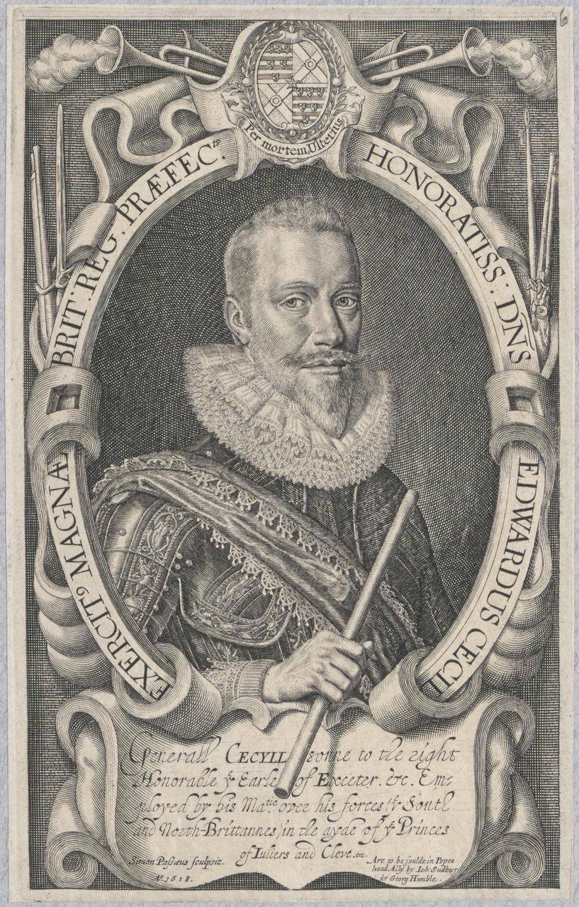 Portret van Edward Cecil, Viscount Wimbledon (1572-1638)