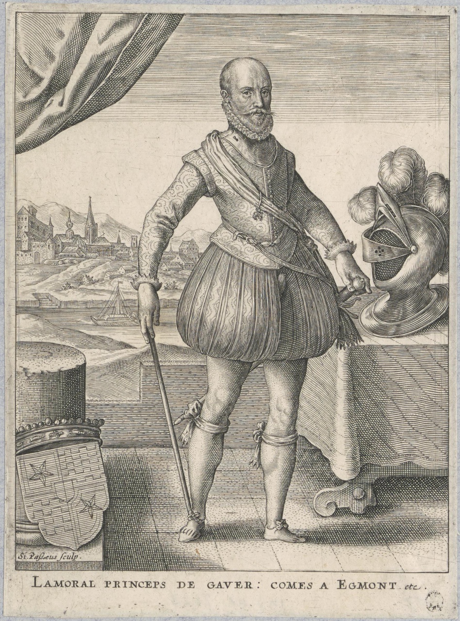 Portret van Lamoraal II, Graaf van Egmond (ca.1562-1617)