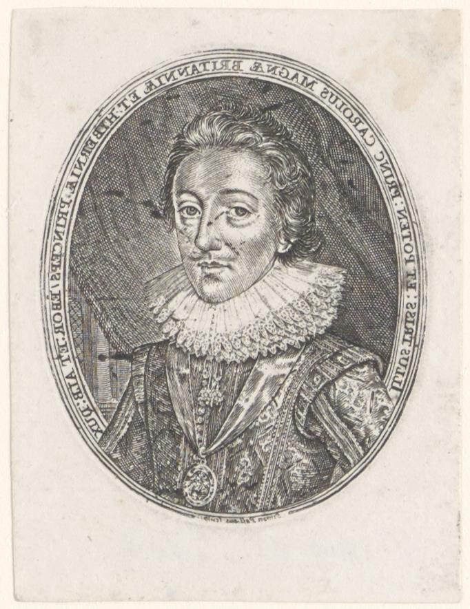 Portret van Koning Karel I van Engeland (1600-1649) als prins van Wales