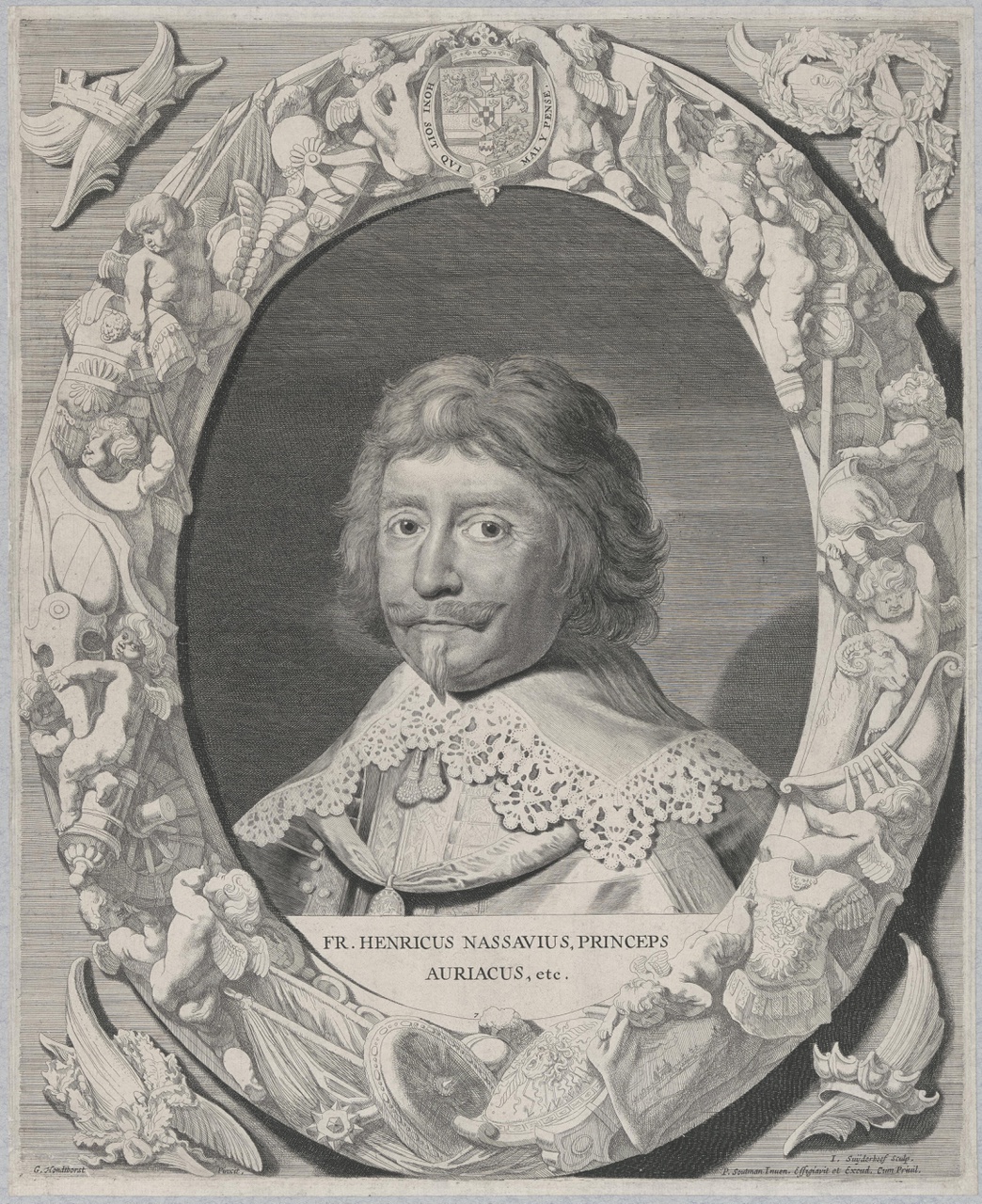 Portret van Frederik Hendrik (1584-1647)