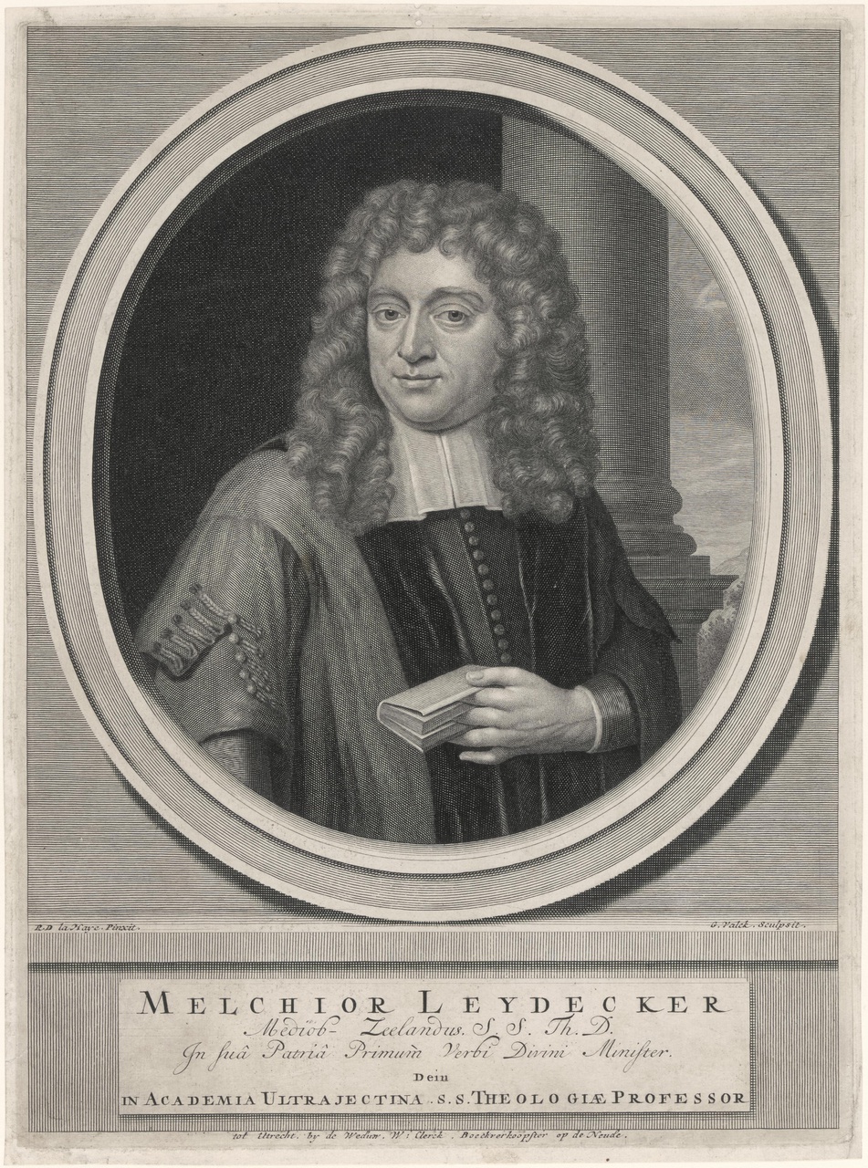 Portret van Melchior Leydecker (1642-1721)