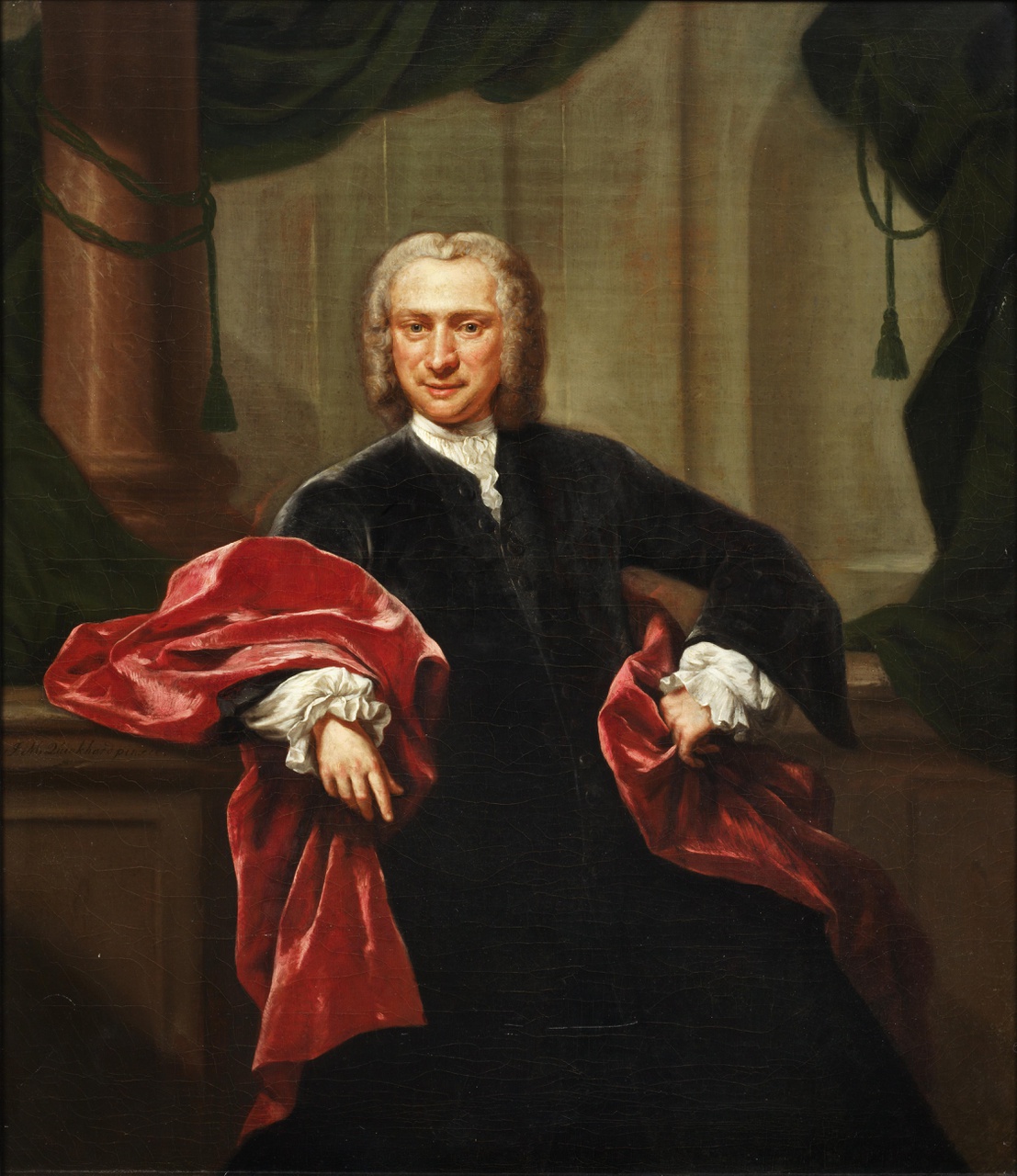 Portret van Jacob Carel Martens (1711-1758)
