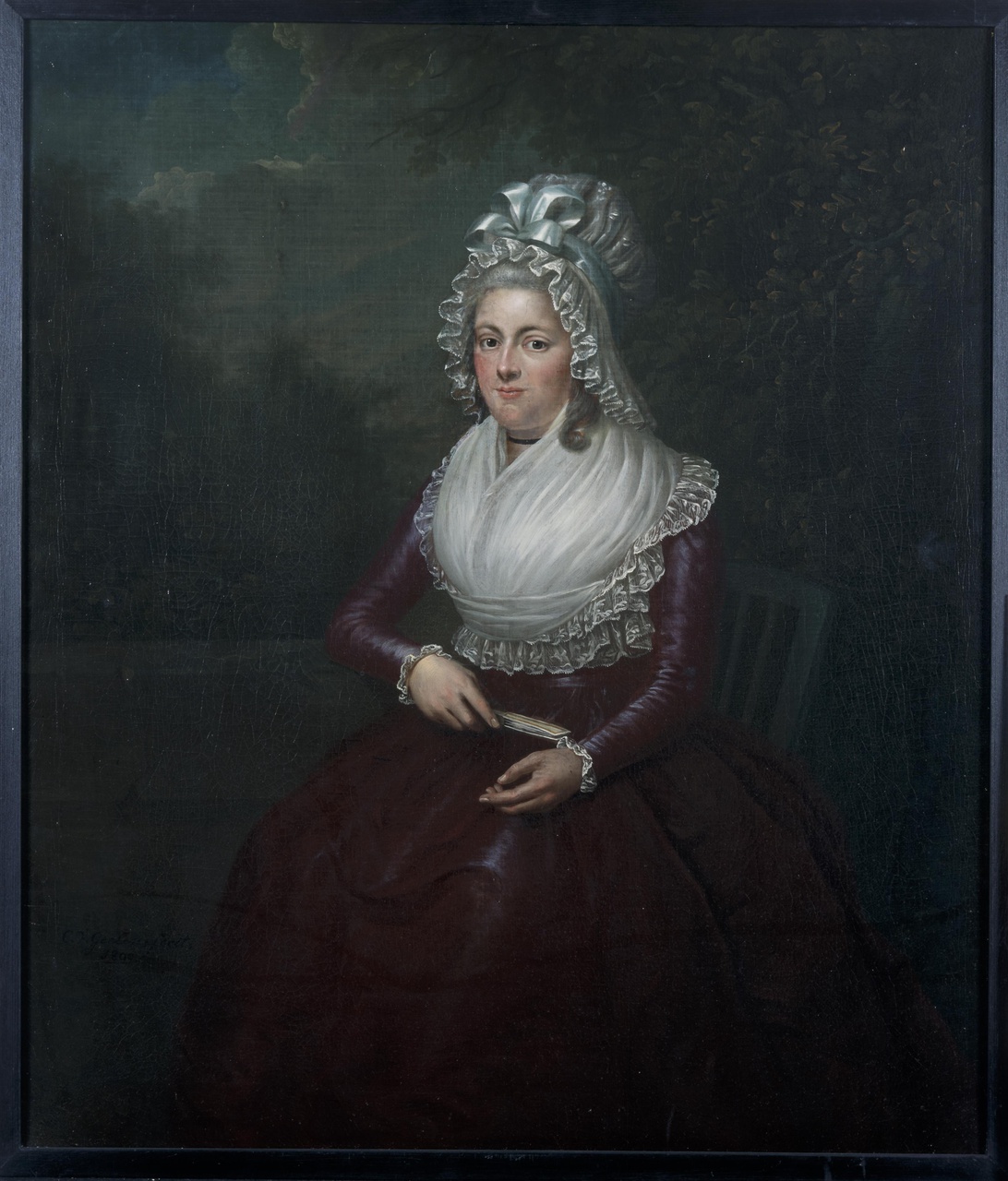Portret van Johanna Henrietta Antonia Strick van Linschoten (1769-1837), echtgenote van David Johan Martens