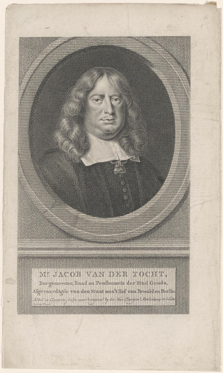 Portret van mr. Jacob van der Tocht (1686)
