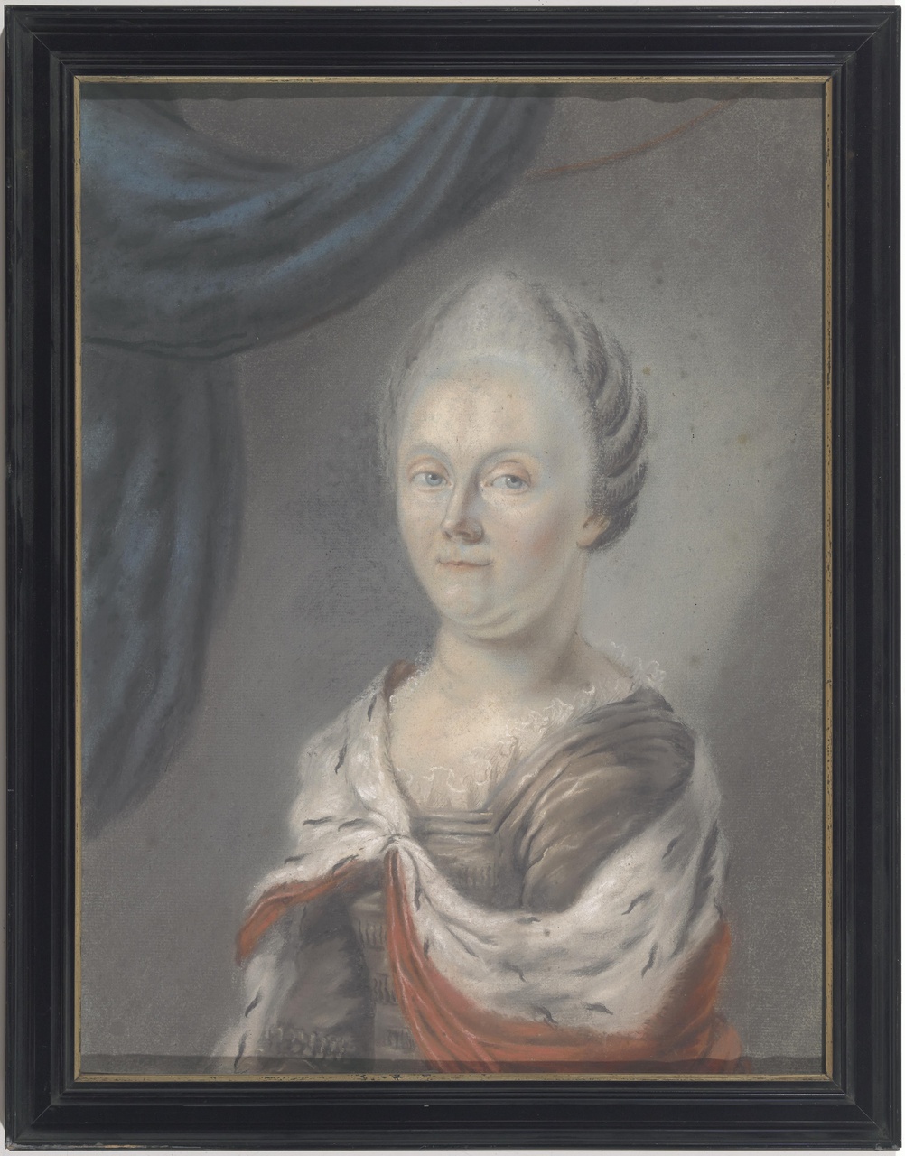 Portret van Henriette Visscher (1715-1793)