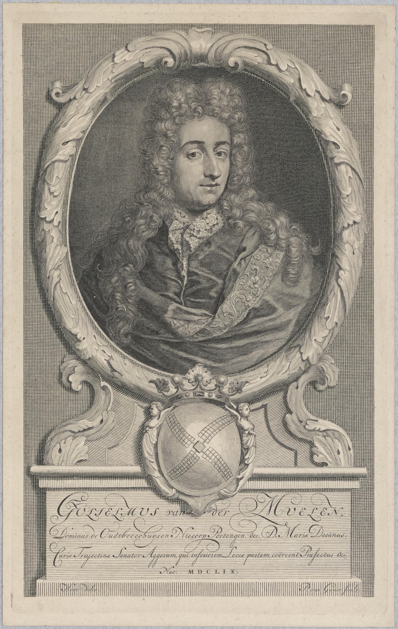 Portret van Willem van der Muelen (1631-1690)