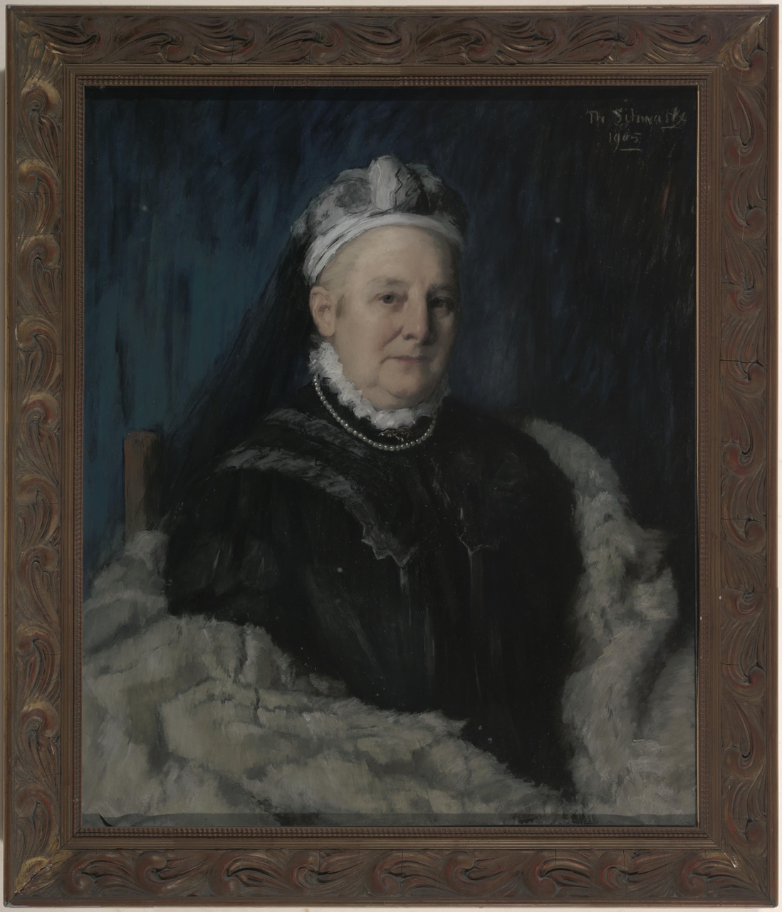 Portret van mevr. M.P.F.van Weede van Dijkveld-Schuyt (1839-1924)