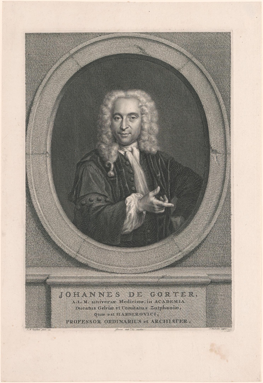 Portret van Johannes de Gorter (1689-1762)