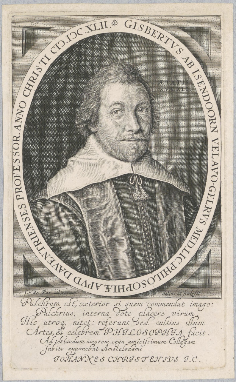 Portret van Gijsbert van Isendoorn (1601-1657)