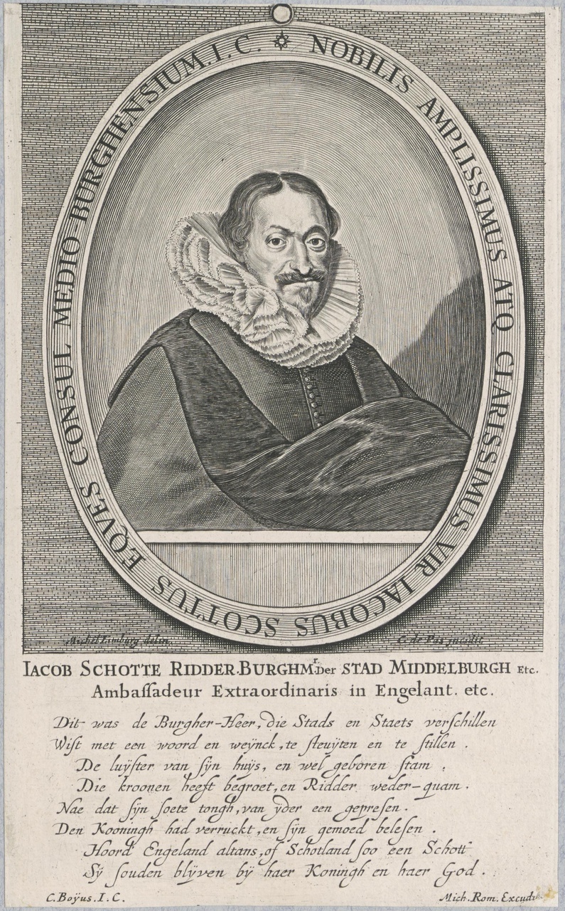 Portret van Jacob Schotte (1586-1641)