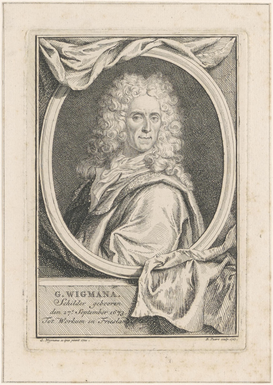 Portret van Gerard Wigmana (1673-1741)