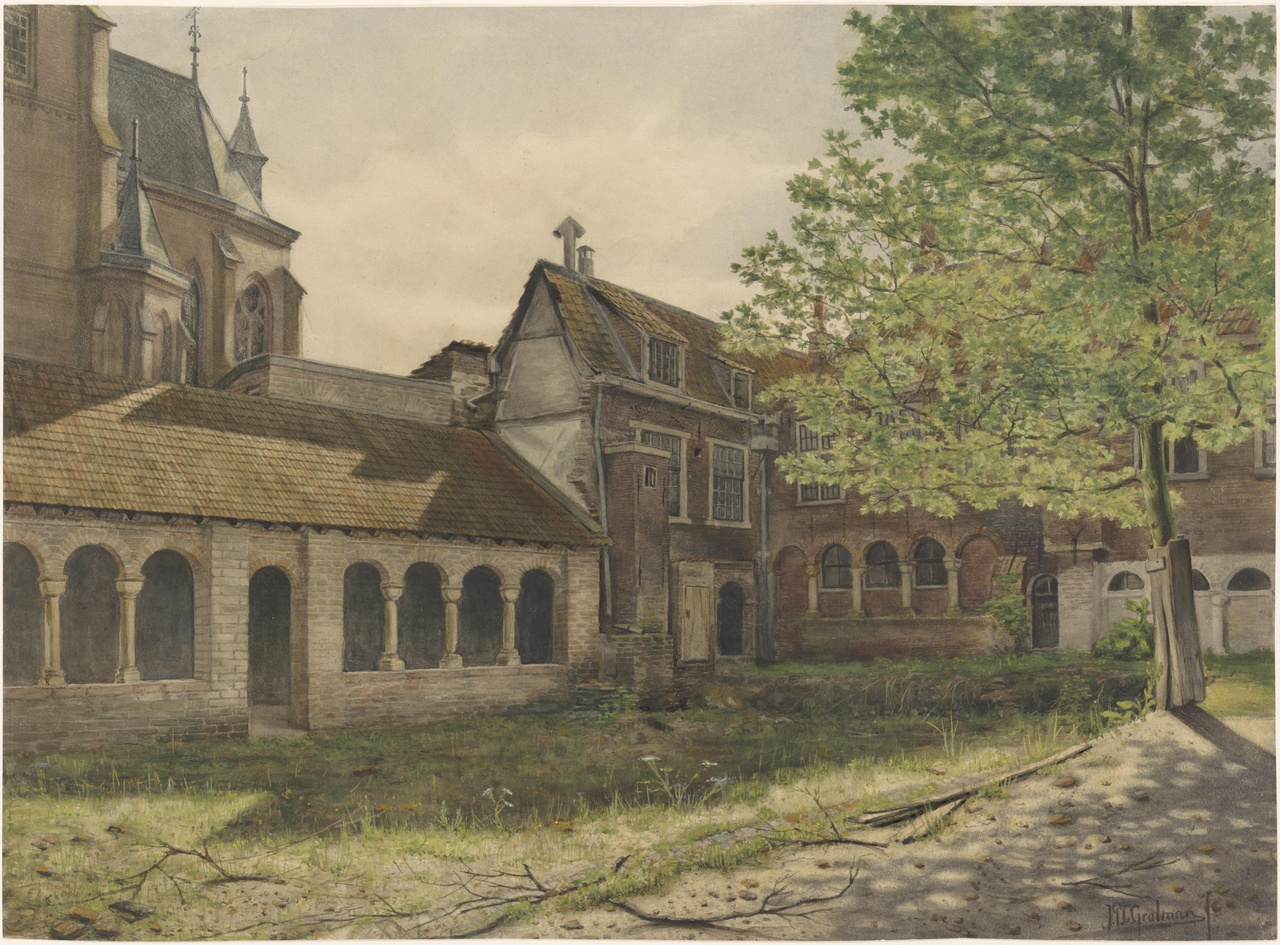 Kloostergang van Sint Mariakerk te Utrecht