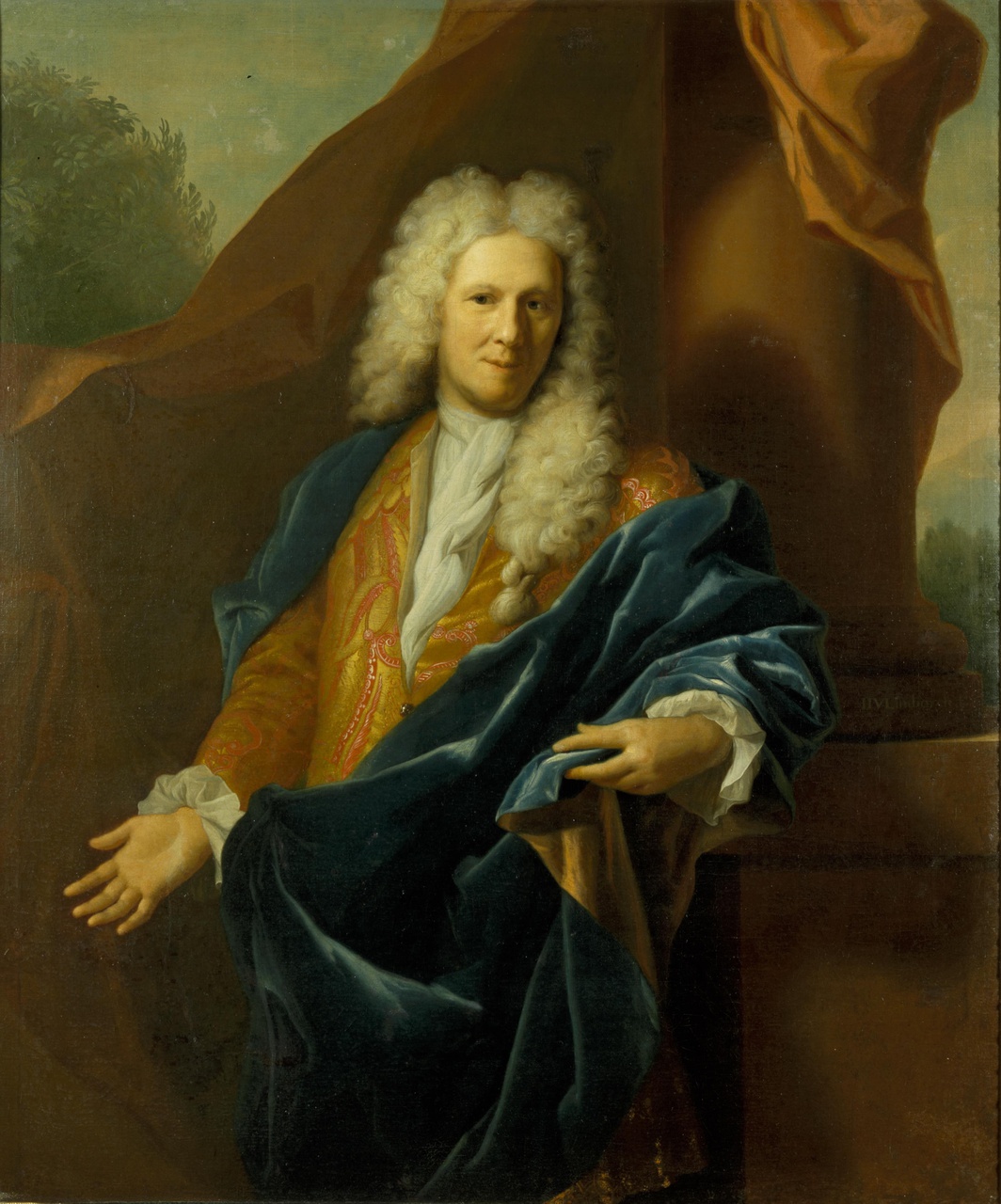 Portret van Carel Martens (1664-1736)