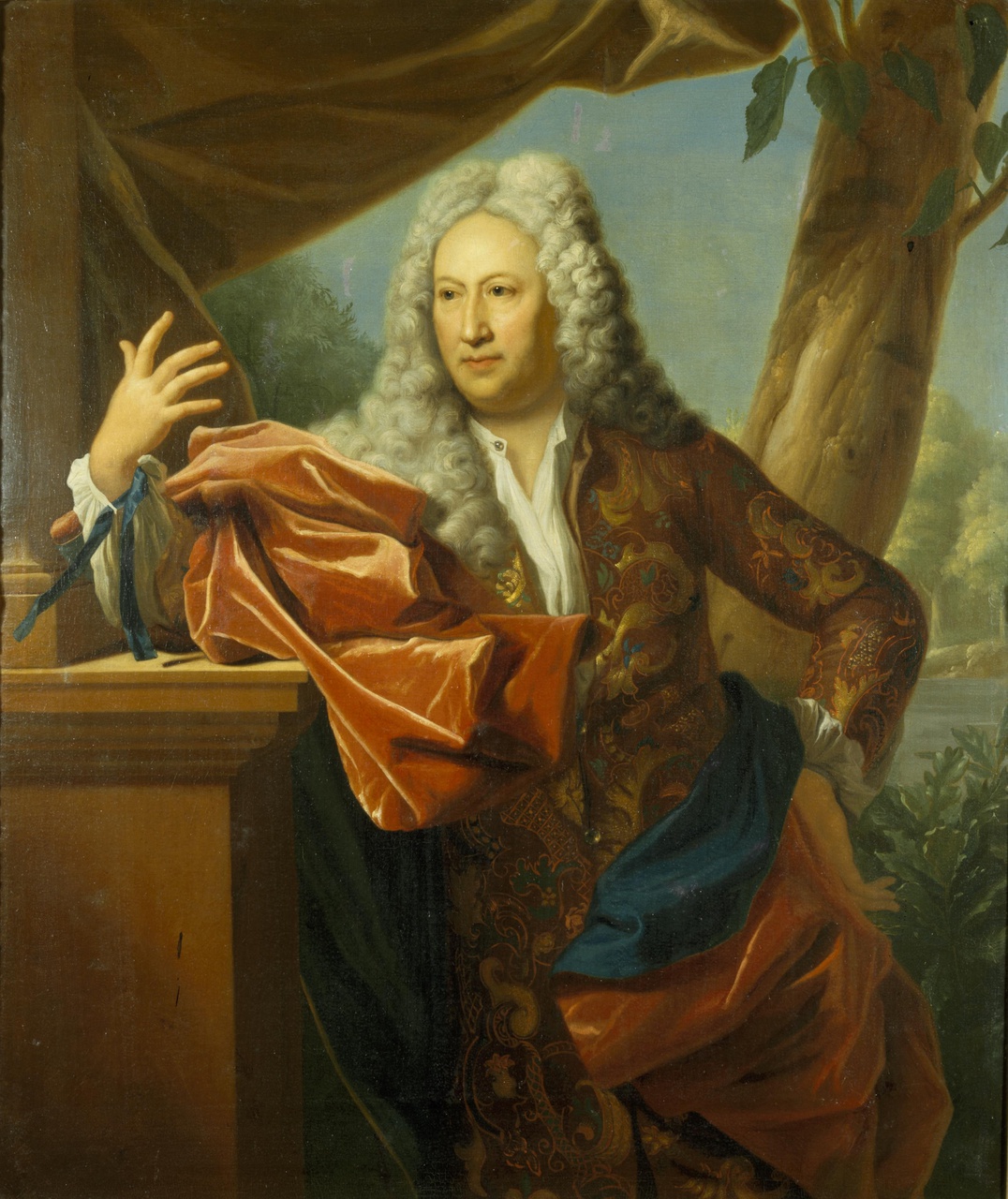 Portret van David Johan Martens (1668-1737)