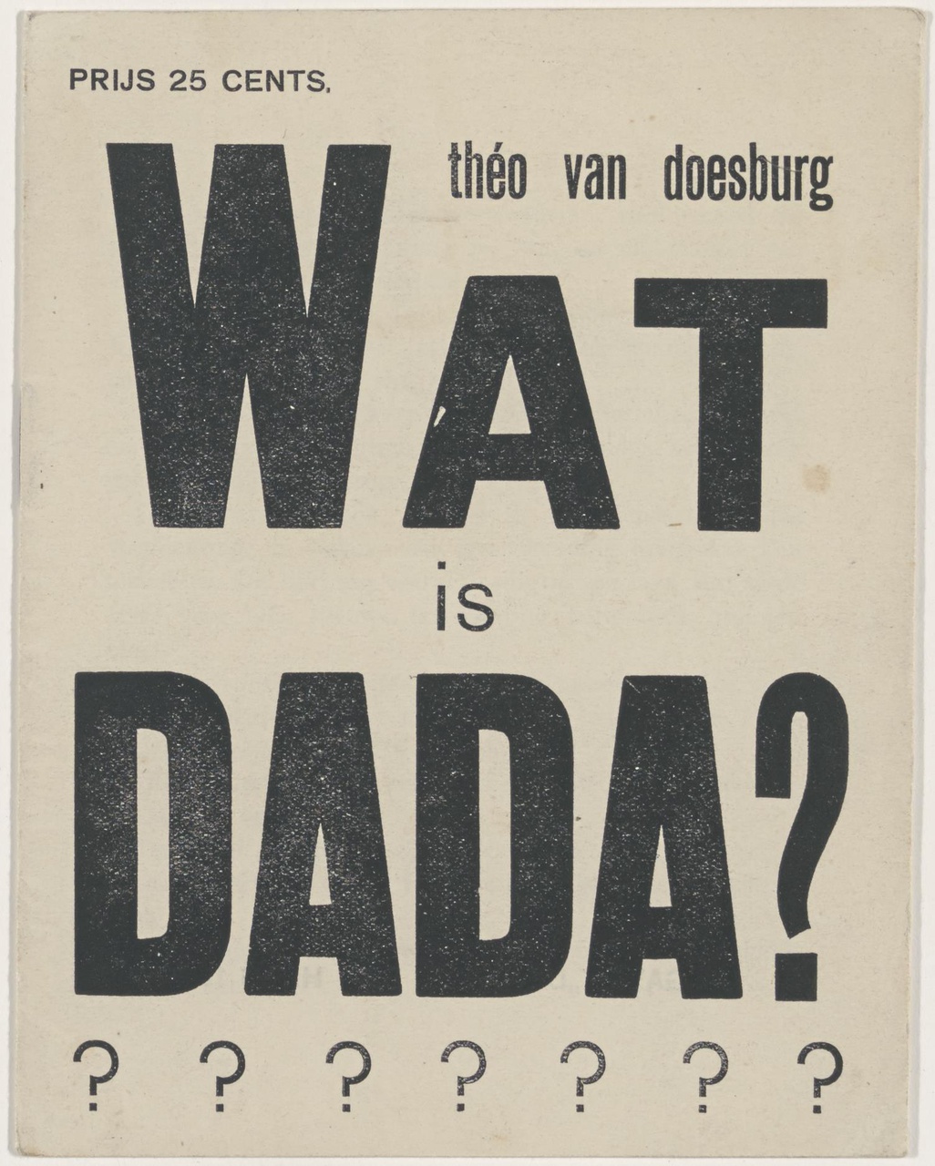 Brochure Wat is Dada