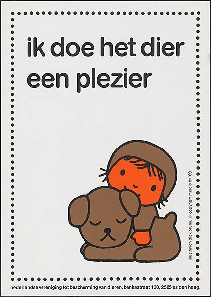 'ik doe het dier een plezier', in opdracht van de nederlandse vereniging tot bescherming van dieren, gevestigd in Den Haag