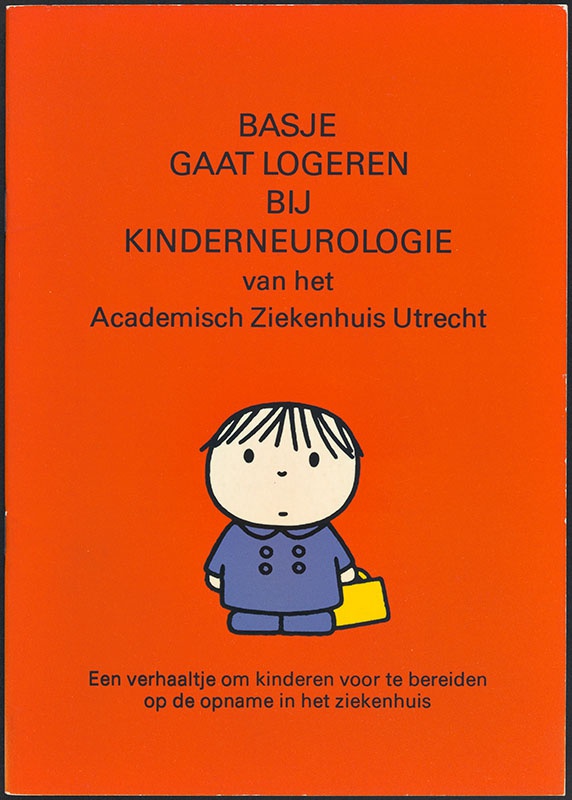 Basje gaat logeren bij kinderneurologie van het Academisch Ziekenhuis Utrecht, Een verhaaltje om kinderen voor te bereiden op de opname in het ziekenhuis