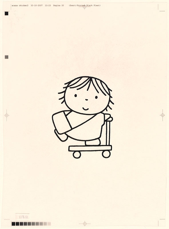 noortje [aangetroffen bij kinderboek: 'op de step'; lachend noortje met tas stept, niet uitgegeven]