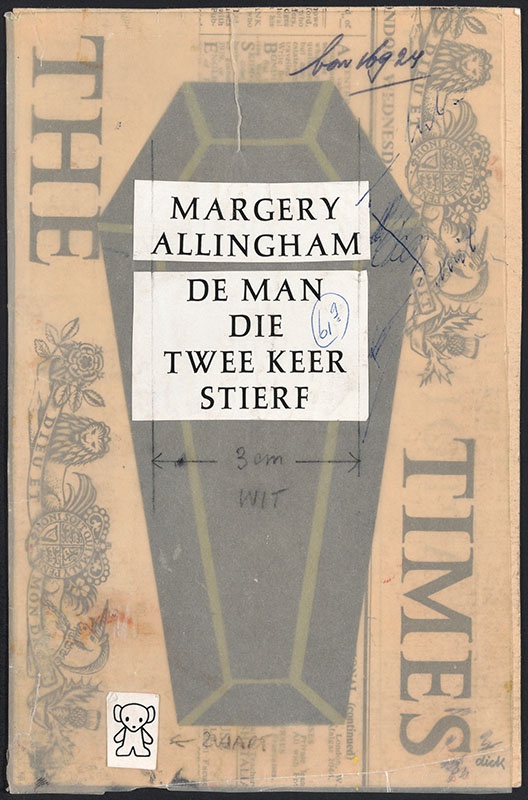 Allingham, Margery [De man die twee keer stierf/ Zwarte Beertjes 520]