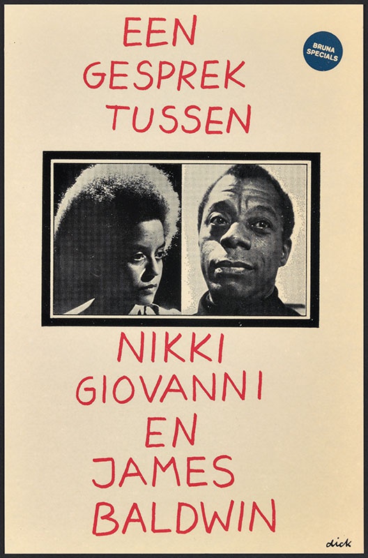 Baldwin, James en Giovanni, Nikki [Een gesprek tussen Nikki Giovanni en James Baldwin / Zwarte Beertjes 1606]