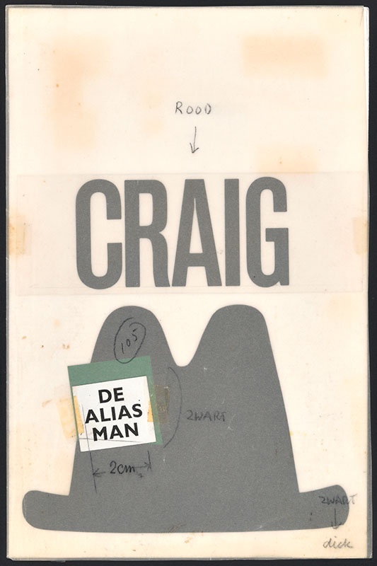 Craig, David [De alias man / Zwarte Beertjes 1290]