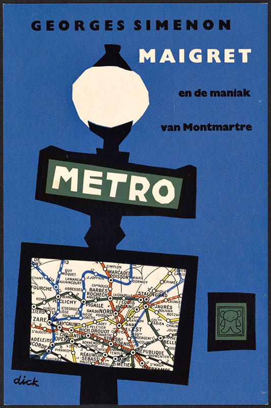 Simenon, Georges [Maigret en de maniak van Montmartre / Zwarte Beertjes 118]