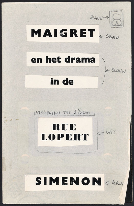 Simenon, Georges [Maigret en het drama in de Rue Lopert / Zwarte Beertjes 298]