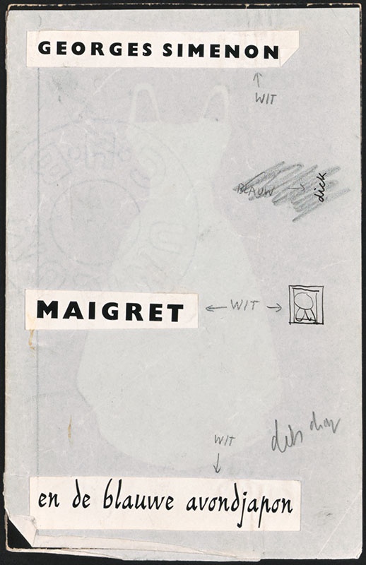 Simenon, Georges [Maigret en de blauwe avondjapon / Zwarte Beertjes 280]