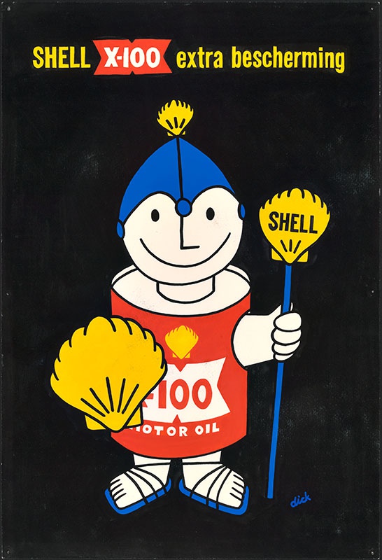 'Shell X-100 extra bescherming', in opdracht van Shell