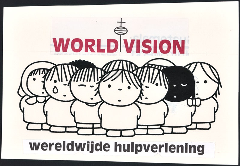 logo van de christelijke hulpverleningesorganisatie World Vision, wereldwijde hulpverlening, in opdracht van World Vision Nederland, Amersfoort