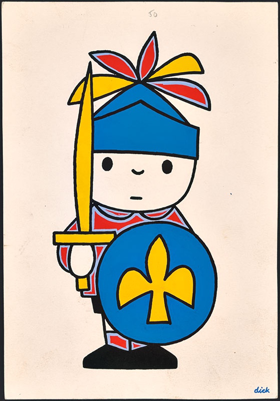 ridder [een van de 5 platen voor de kinderkamer, getekend door dick bruna]
