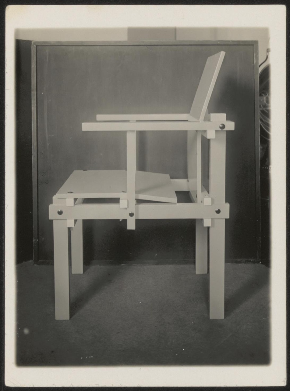 Afbeelding van stoel met verende zitting