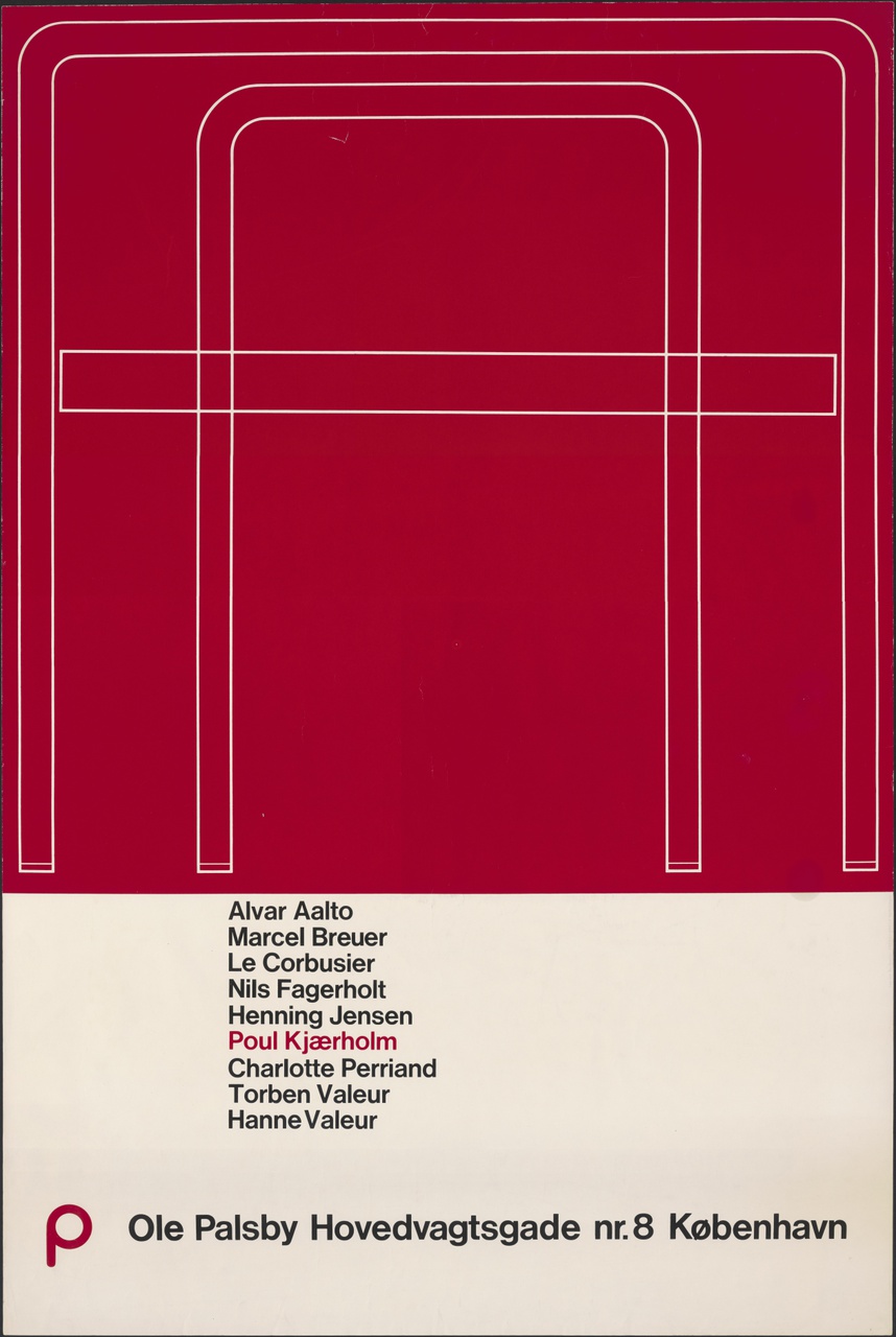 Alvar Aalto, Marcel Breuer, Le Corbusier, Ole Kjaerholm etc.