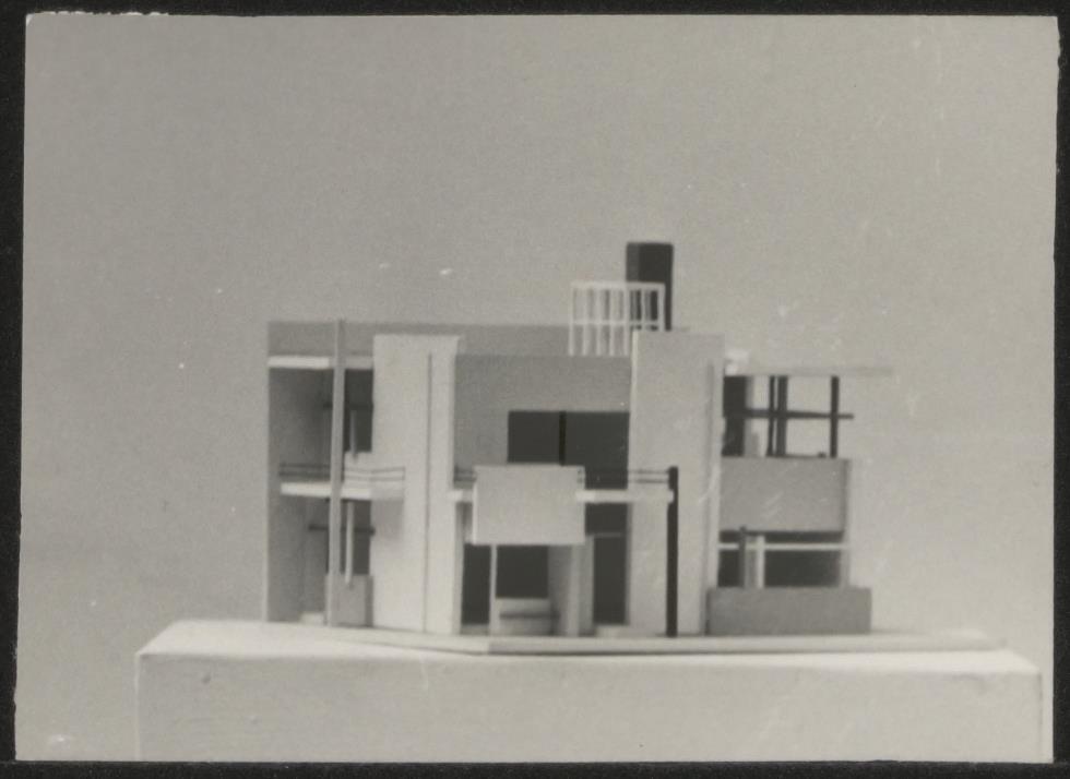 Afbeelding van tentoonstelling De Stijl SMA, 1951, maquette RSH