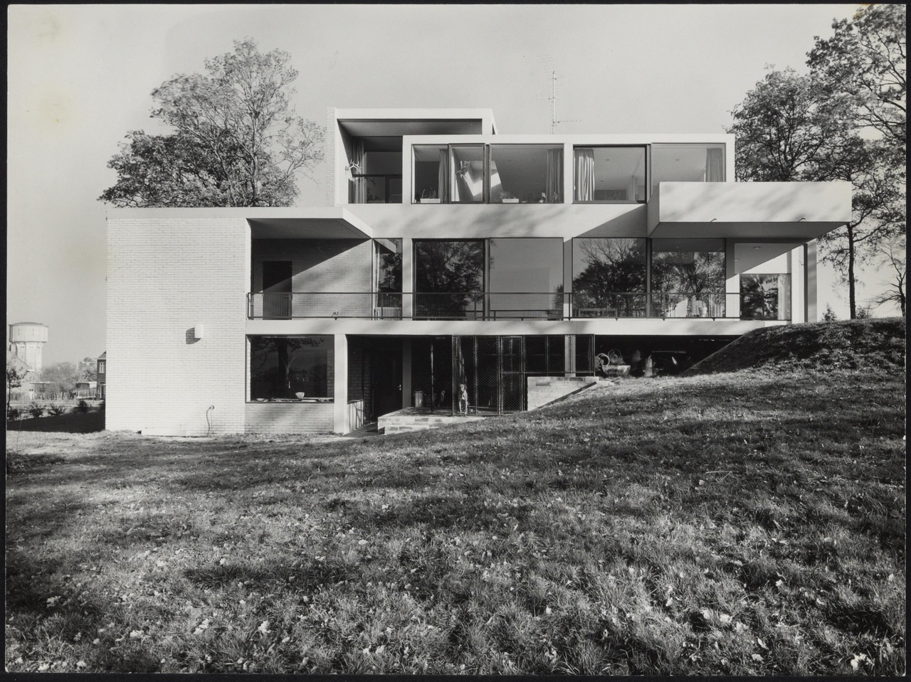 Afbeelding van woning Van Slobbe, Heerlen, 1964, westkant