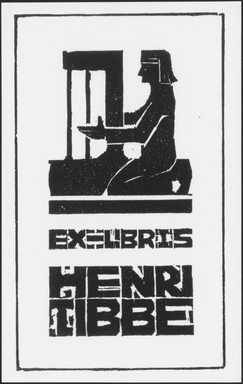 Ex-libris Henri Tibbe