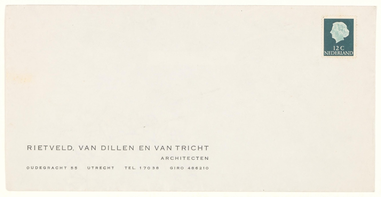 Briefhoofd Maatschap Rietveld, Van Dillen En Van Tricht (envelop)