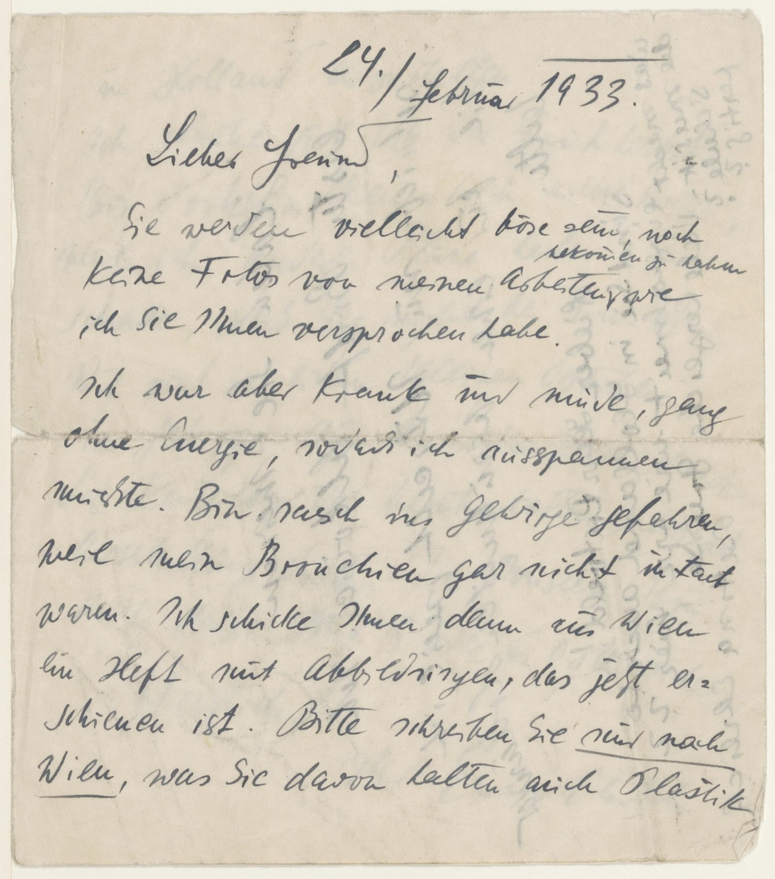 Brief van G. &  B. Ehrlich aan G. Rietveld