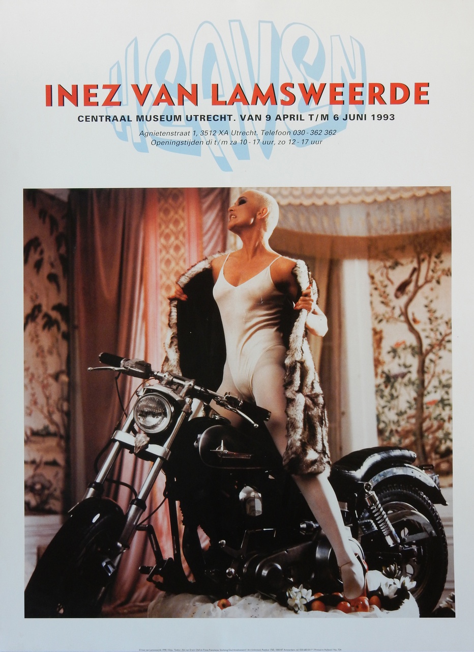 2/8 - Affiche voor 'Heaven' (1993) van Inez van Lamsweerde met foto uit de film 'Tadzio'