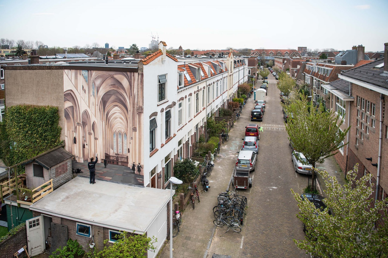De Saenredamstraat in Utrecht, 2020. Foto Robert Oosterbroek