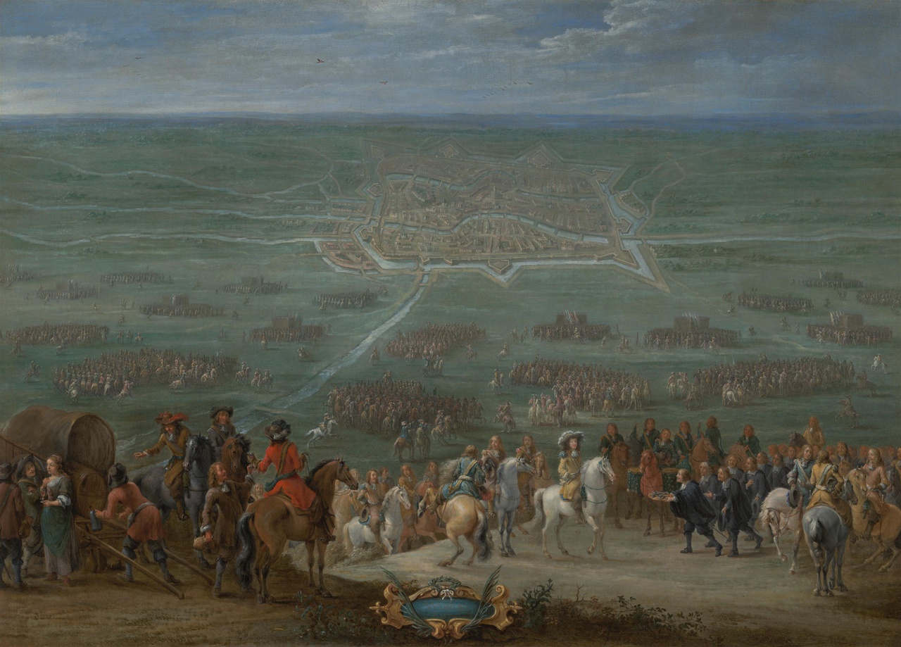 Aanwinst:Lambert de Hondt II, De overgave van de stad Utrecht aan de Franse legers op 24 juni 1672, 1672.