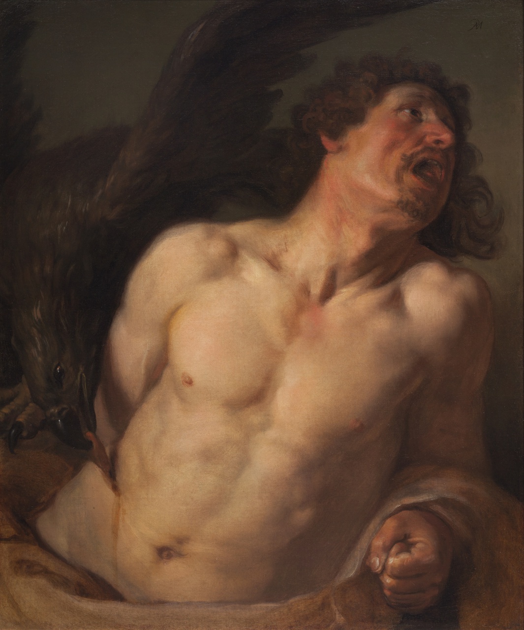 17de-eeuws schilderij van Paulus Moreelse, De Foltering van Prometheus