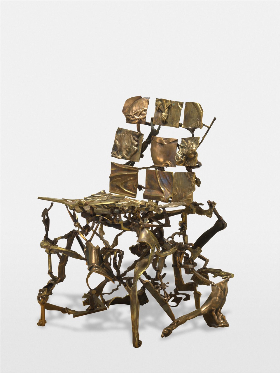 Kunstwerk/stoel van Victor Onna